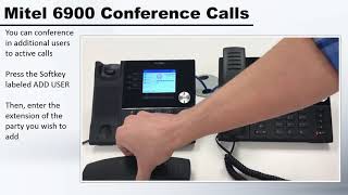 Mitel 6900 HOW TO Conference Calls