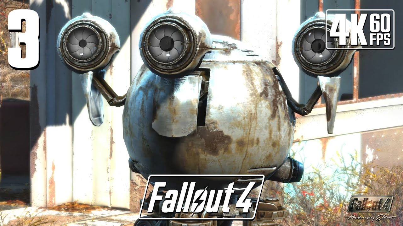 Fallout 4 (PC) - 4K60 Walkthrough Part 3 - Sanctuary Hills