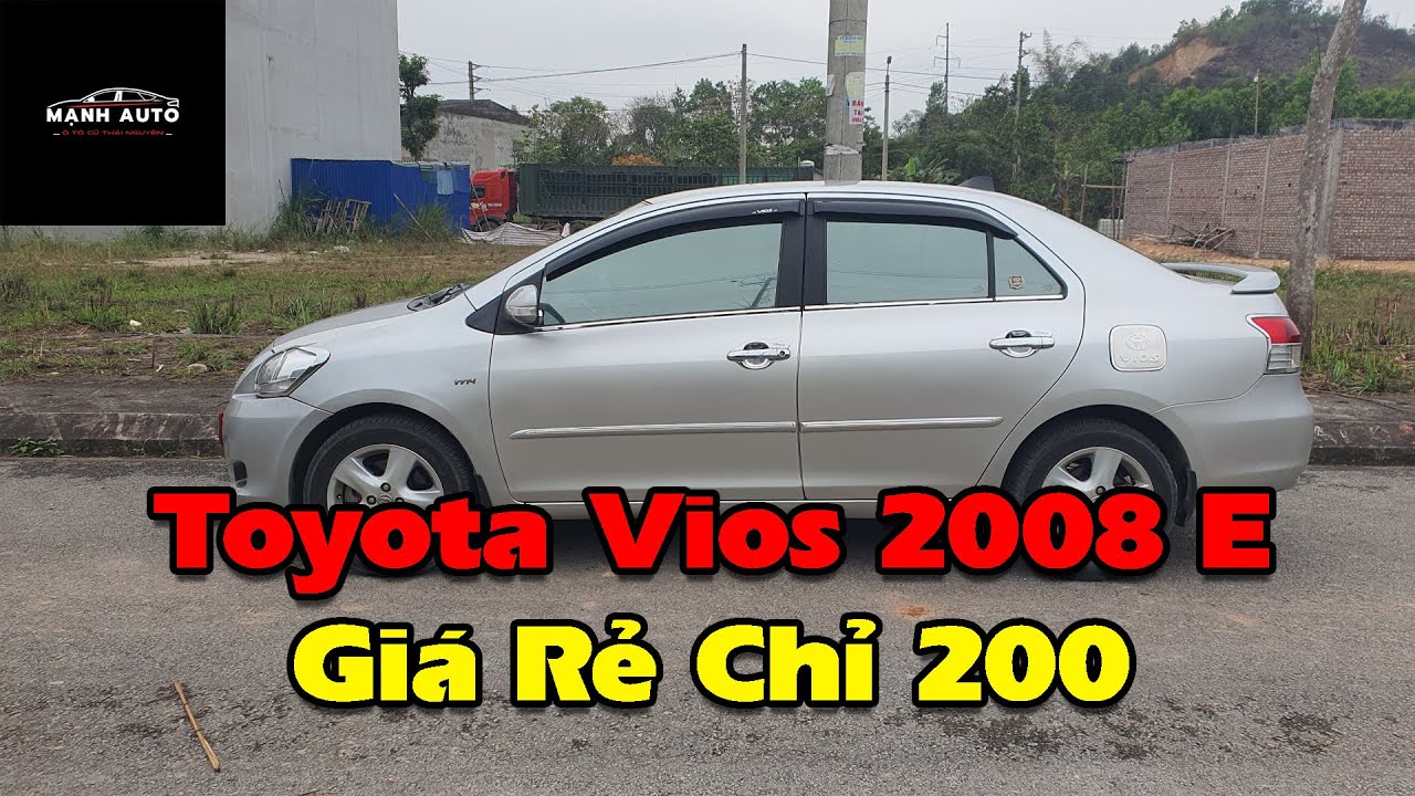 Toyota Vios 2008  mua bán xe Vios 2008 cũ giá rẻ 052023  Bonbanhcom