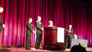 Pluckemin Inn Receiving Wine Spectator Grand Award 2011