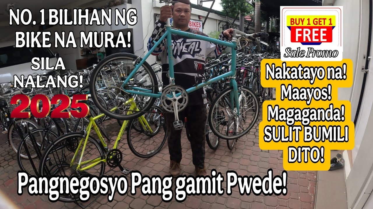 BILIHAN NG BIKE NA PANGNEGOSYO AT PANGGAMIT SILA NALANG ANG MERON NGAYON MADAMING PAGPIPILIAN!