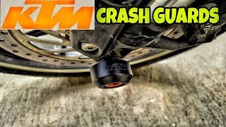 DIY Installing KTM Fork Slider and Swingarm Spools