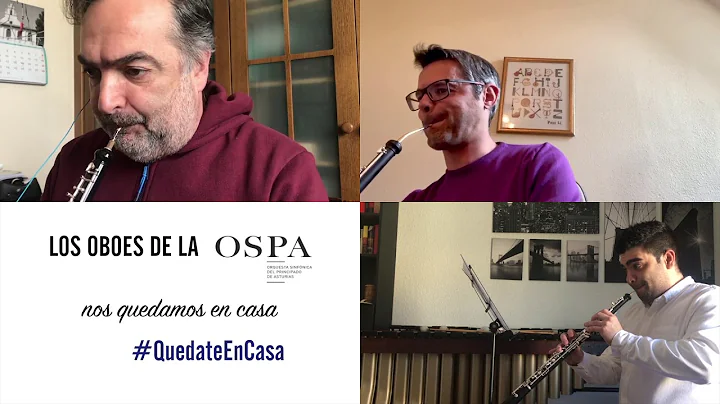 Los oboes de la OSPA se quedan en casa