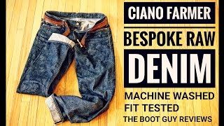 Ciano Farmer SELVAGE DENIM [ The Boot Guy Reviews ] made in USA