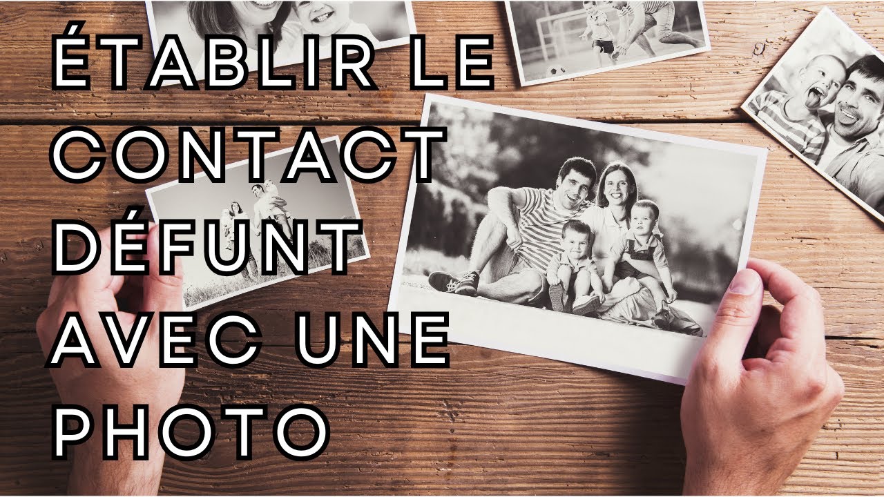 Lire une photo pour établir un contact défunt