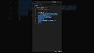 Continue Statement In C || Complete C Course #22 #viral #shorts #youtube #like #trending #c #vscode