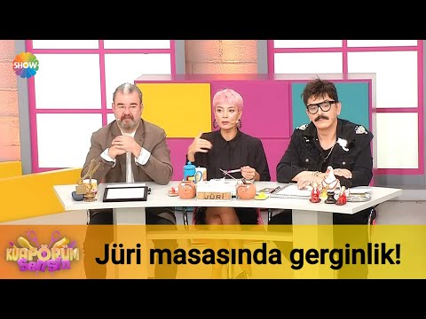 Jüri masasında gerginlik!