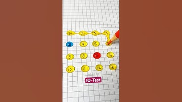 Draw a starlight line with numbers 1 to 18 #drawing #line #maths #quiz #shorts