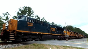 CSX & Union Pacific Power Move Express