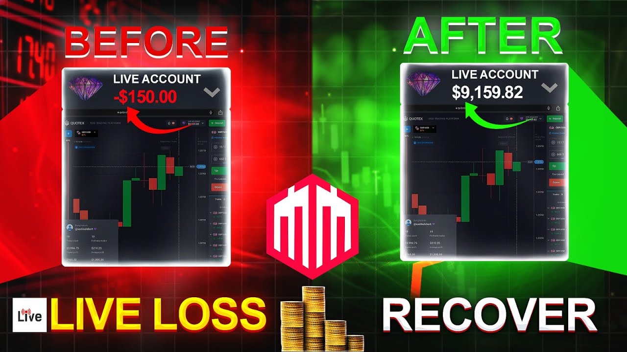 লাইভ লস রিকোবার ✌️ Quotex Best Strategy