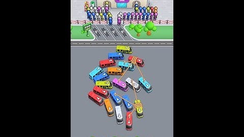 Crowd Express Boarding Puzzle Level 256 - Hard