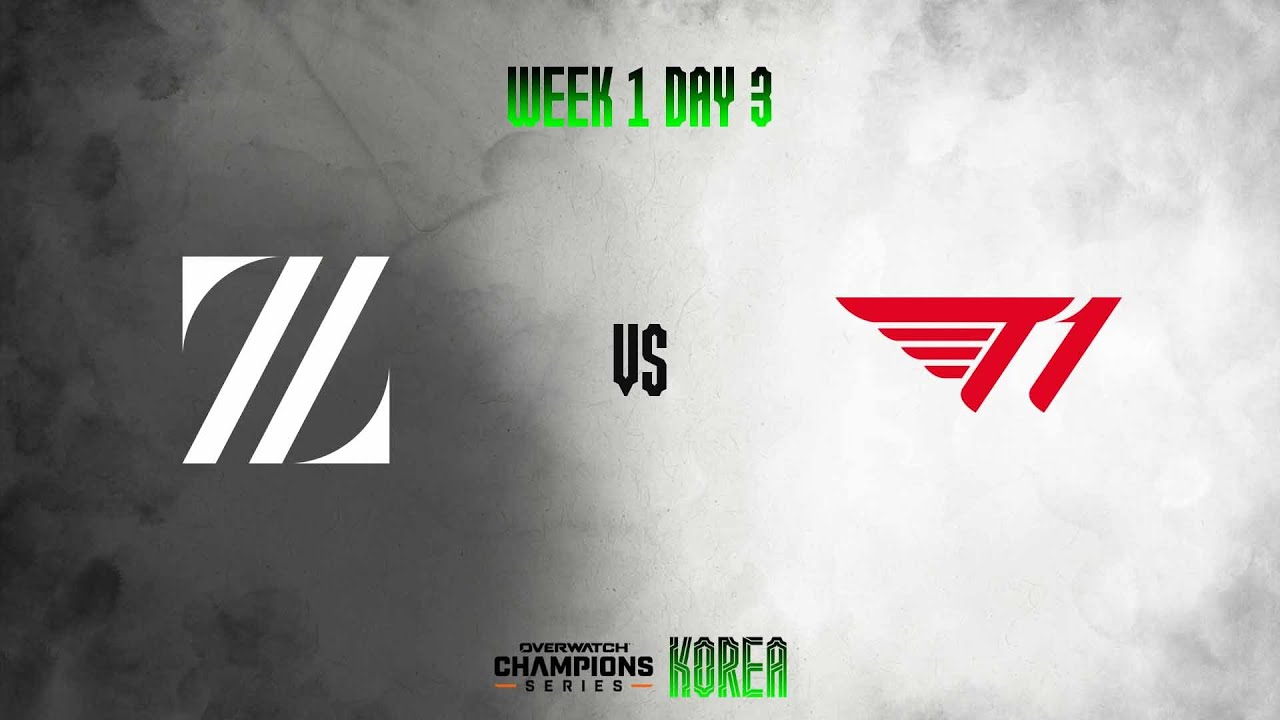 ZETA DIVISION 🆚 T1 OWCS KOREA 2025 Stage 1  - Week 1 Day 3
