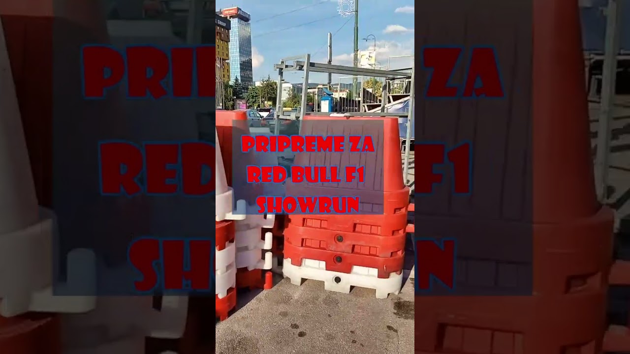 Priprema za Red Bull F1 show run