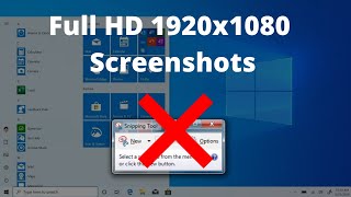 How to Capture High-Resolution Screenshots in Windows