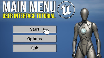 How To Create a Main Menu in Unreal Engine 5 - User Interface Tutorial