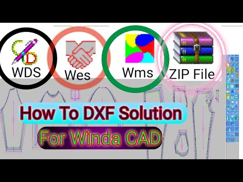 DXF File Format Tutorial / How To  DXF pattern Tutorial  / How To Pattern  DXF format solution