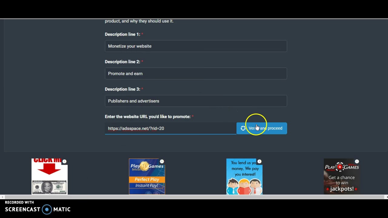 PTCshare/How to buy bulk ads/English 2019