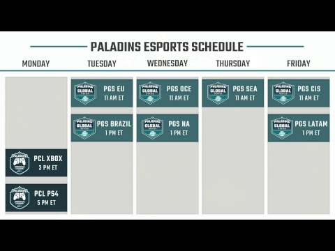 Paladins Global Series | Fall Split Week 1 | EU and Brazil - Paladins Global Series | Fall Split Week 1 | EU and Brazil