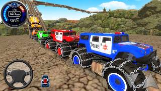 Offroad 4x4 Hammer Truck Driving #1 - SUV Jeep Mountain Drive Cars Simulator - Android GamePlay 2026 screenshot 1