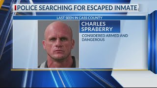 Officials searching for Cass County inmate that escaped with ‘handmade knife’