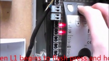 How to do a motor selection and automatic search for distances on an MC824H