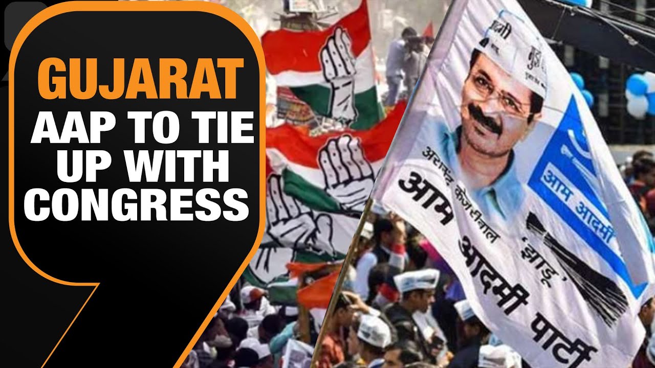AAP & Congress Join Hands In Gujarat for 2024 Elections | Cong: Final Call By Top Brass | News9