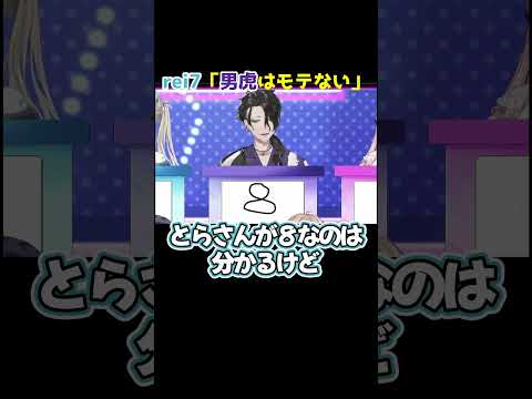 【Y4T4】モテない判定を下される男虎【にじさんじ】 #にじさんじ #切り抜き #vtuber #y4t4
