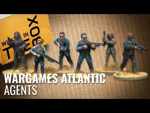 Hitman? Men In Black? Wargames Atlantic's Agents Are An Ace Plastic Kit!