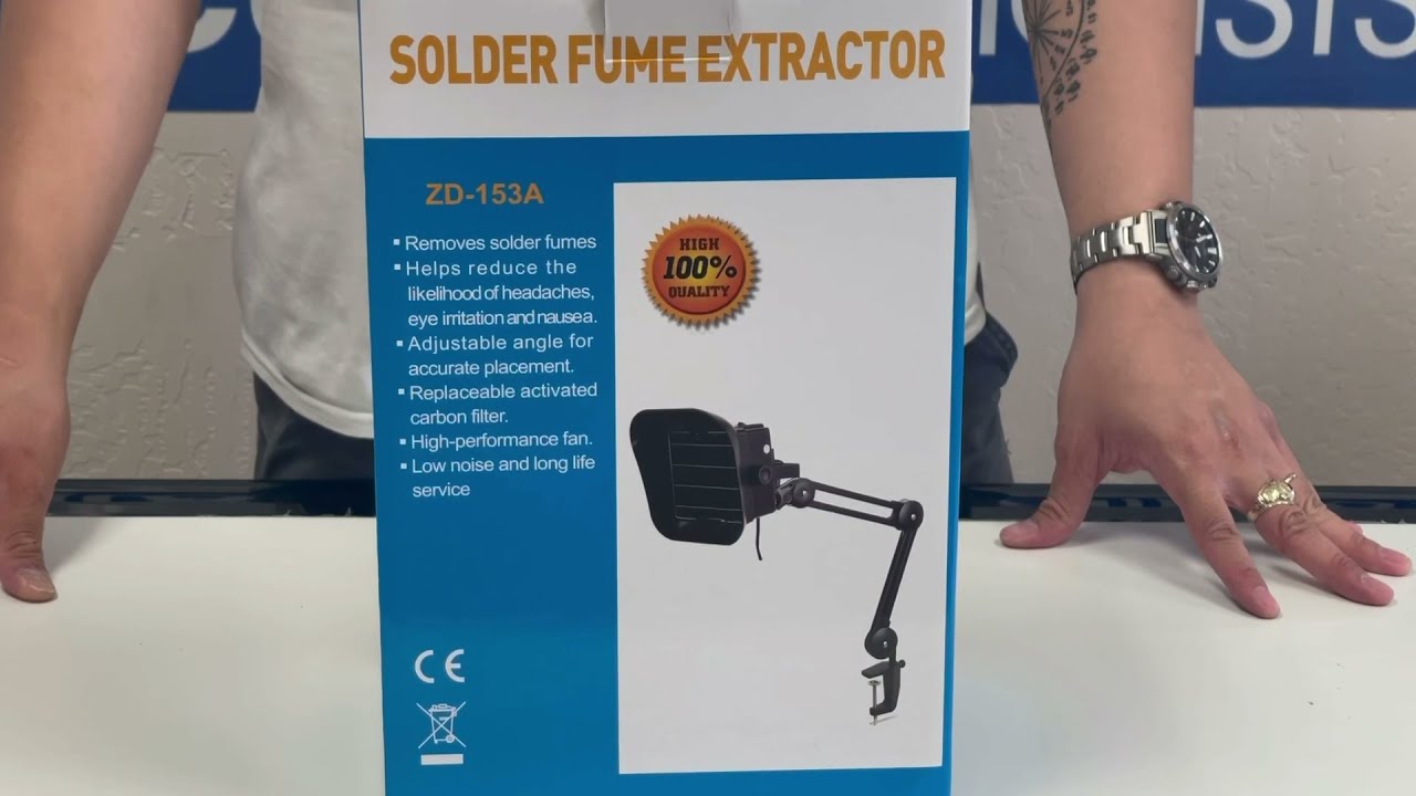 Smoke Absorbing Fan for Soldering