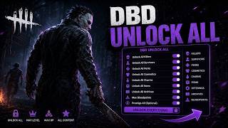 DBD Unlock All | DBD Unlock All DLC | 2026 – EVERY KILLER & SURVIVOR PERK FREE (EAC Bypass)