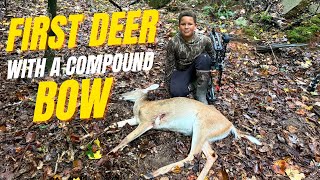 10 Year Old’s FIRST Deer with a Bow | Prime NXT Youth Bow!