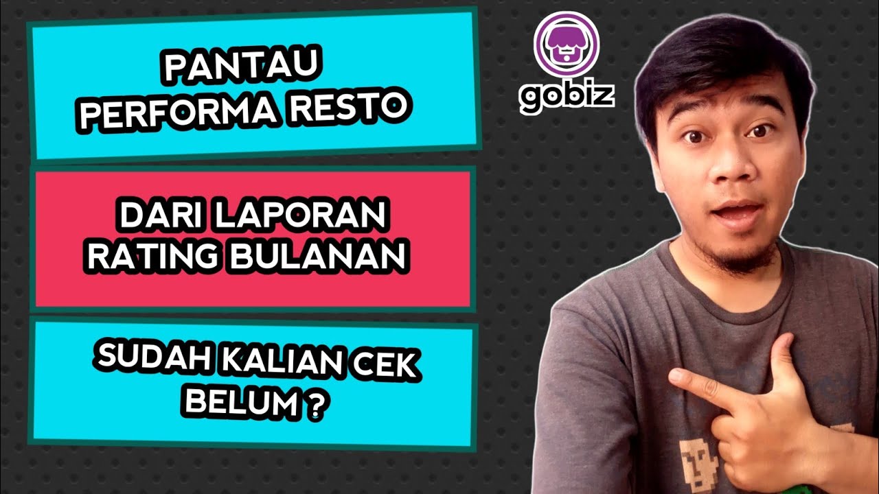 Pantau Rating dan Komentar Bulanan Resto Gofood kalian - Cara Melihat Rating gofood