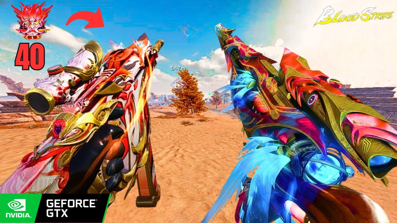 BLOOD STRIKE - FREE ULTRA SKIN VECTOR FLAME FOX + M700 CRAZY GAMEPLAY | 240 FPS GTX GRAPHICS CARD