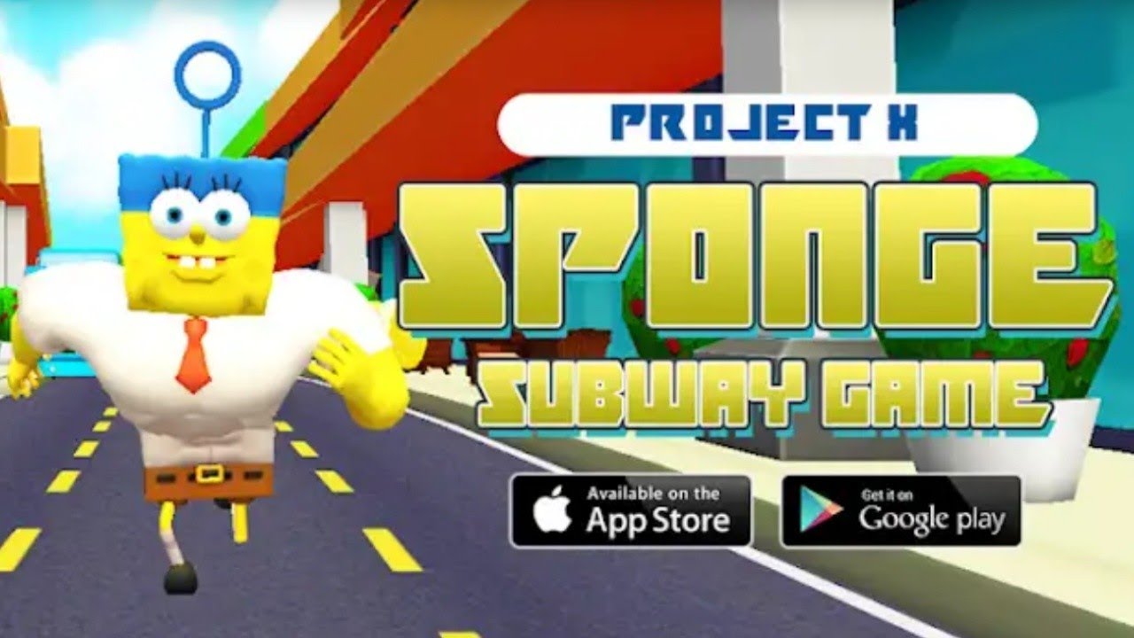 Subway Sponge SpongeBob. Subway SpongeBob Dash. Project X Sponge Subway Game ...
