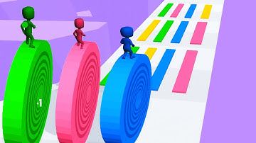 LAYERS ROLL game MAX LEVEL 😱🌈👸 Gameplay All Levels Walkthrough iOS, Android New Game ProFull LvlFun