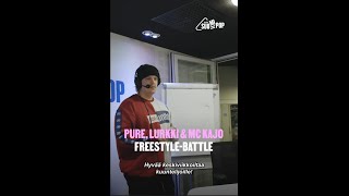 Suomipop iltapäivä Freestyle-battle: Pure, Lurkki ja MC Kajo