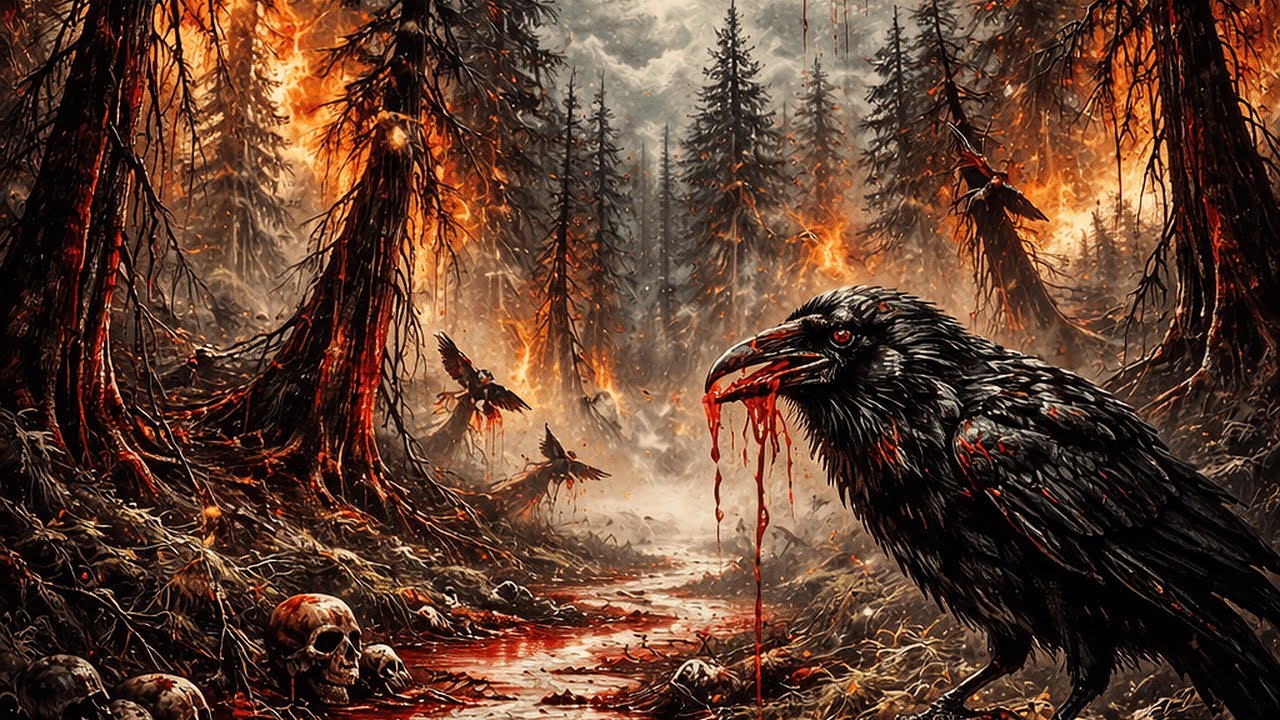 The Joy of Crimson Skies - Happy Little Dying Trees