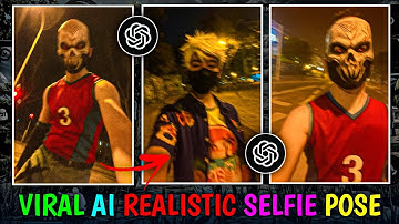 How to make viral AI realistic selfie pose🤨☠️ chatgpt viral prompt 🤫 HOW TO MAKE CHATGPT VIRAL IMAGE