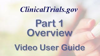 Part 1 - ClinicalTrials.gov Overview