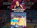 WEMBY'S 12-BLOCK PLAYOFF CAME #nba #basketball #fyp #nbahighlights #wembanyama