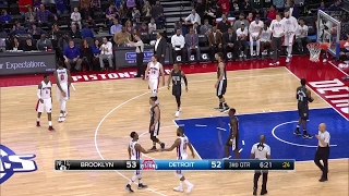 Quarter 3 One Box Video :Pistons Vs. Nets, 3/30/2017 12:00:00 AM
