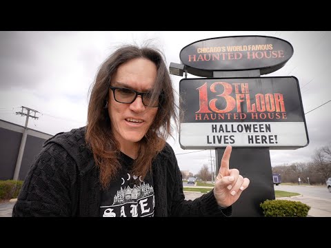 13th Floor Haunted House - Behind The Scenes Tour (chicago, Il)   4k