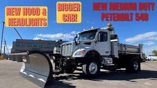 New Medium Duty Peterbilt 548! A Look at the Interior &amp; Exterior!