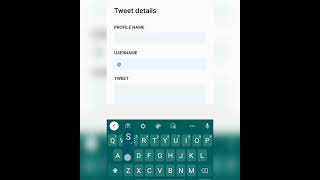 How to make fake tweet with blue tick vedeo on mobile screenshot 4