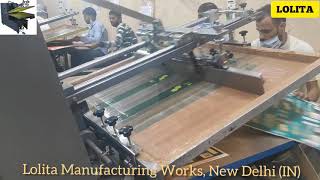 Semi Auto Spot UV coating Machine