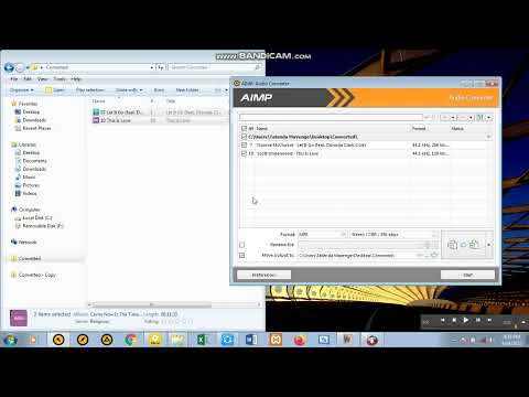 Convert songs from any format to another Mp3 WAV AAC M4a etc