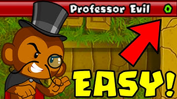 Easily Beat the NEW Professor Evil Challenge... (Bloons TD Battles)