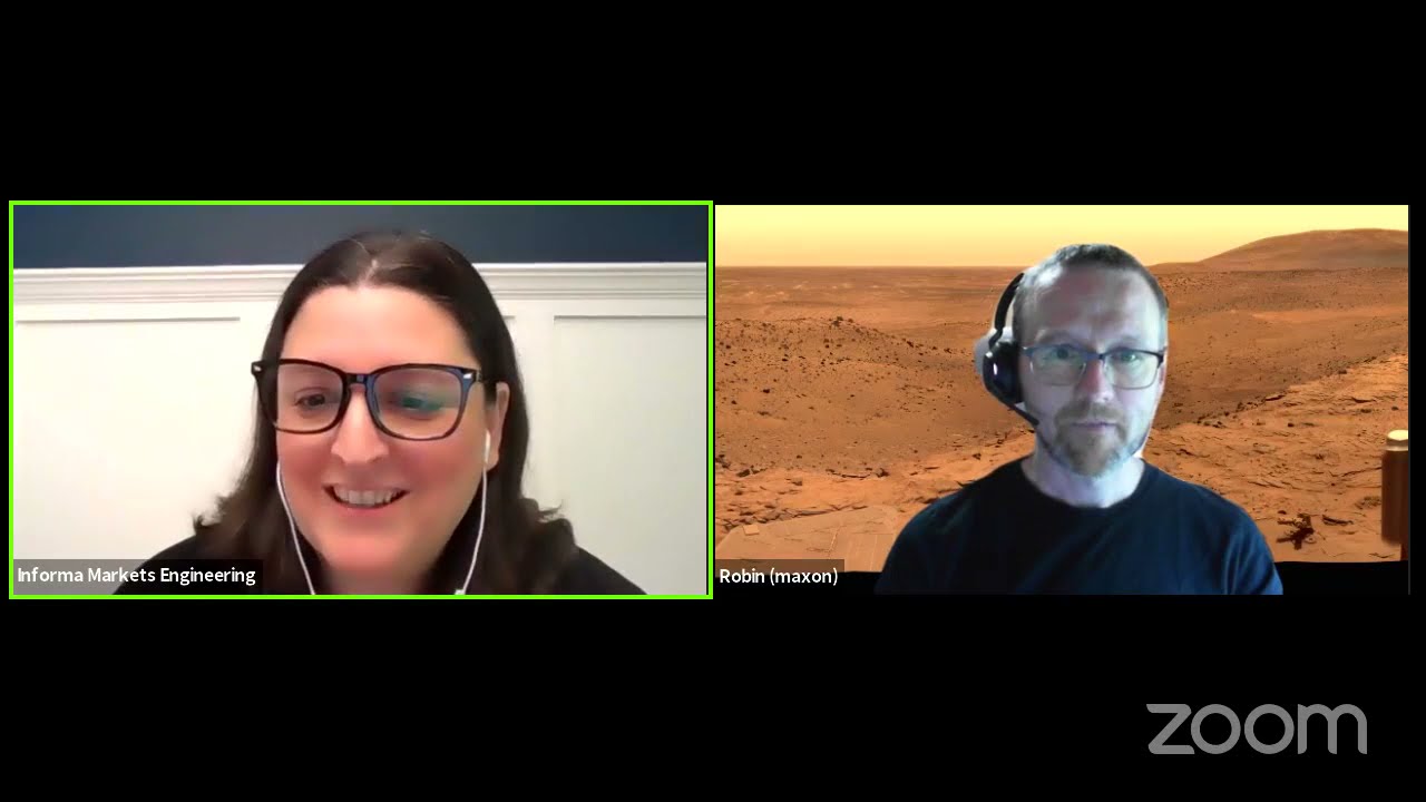 Live with maxon's SpaceLab Head & Virtual Engineering Days Keynote!