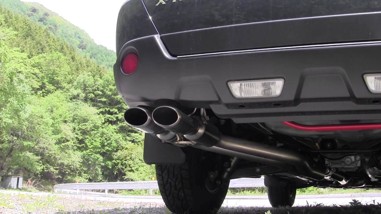 DNT31 エクストレイル マフラーサウンド／FUJITSUBO AUTHORIZE-S - YouTube
