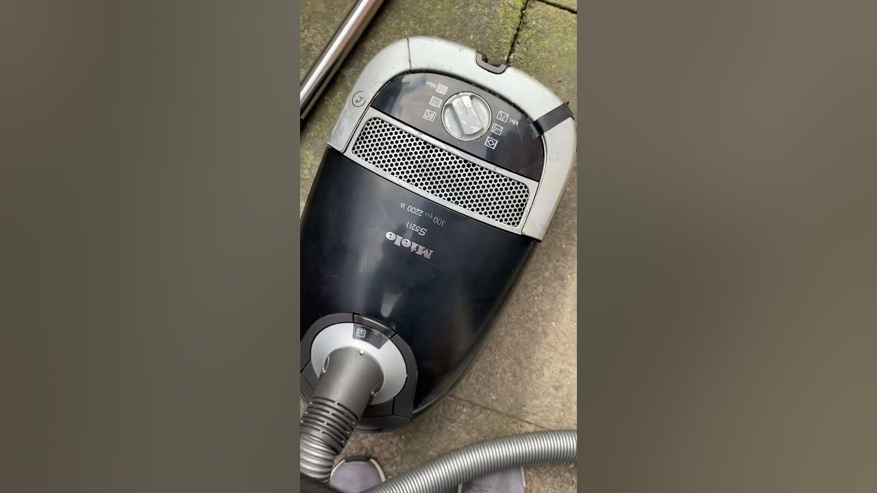 Poorly miele s5211 vacuum cleaner trash find YouTube